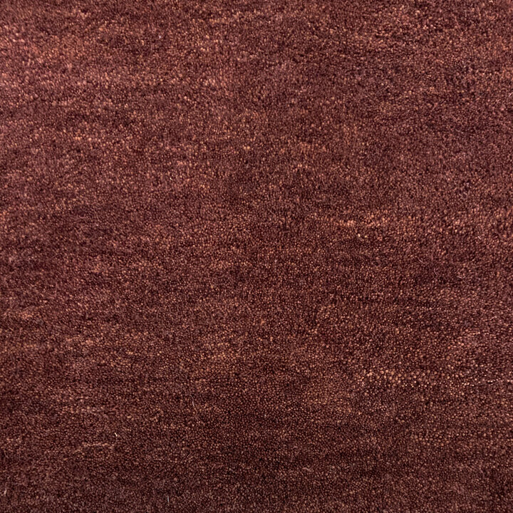 Wollteppich rund - Leone Rot