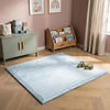 Spielmatte Baby Quadratisch - Jip Blau - thumbnail