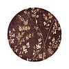 Waschbarer Teppich Rund - Misty Floral Braun - thumbnail 1