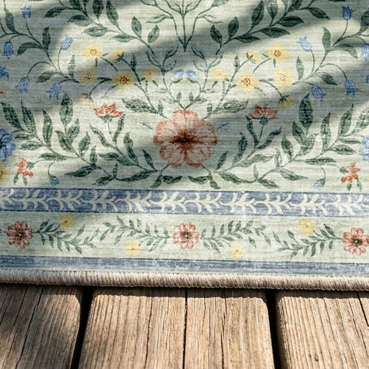 Vintage Gartenteppich - Luana Dunkelgrün