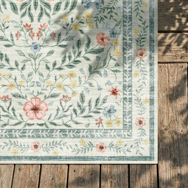 Vintage Gartenteppich - Luana Grün