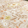 Vintage Gartenteppich Rund - Luana Gelb - thumbnail 2