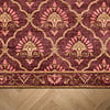 Teppich Vintage - Sage Grid Rot - thumbnail 4