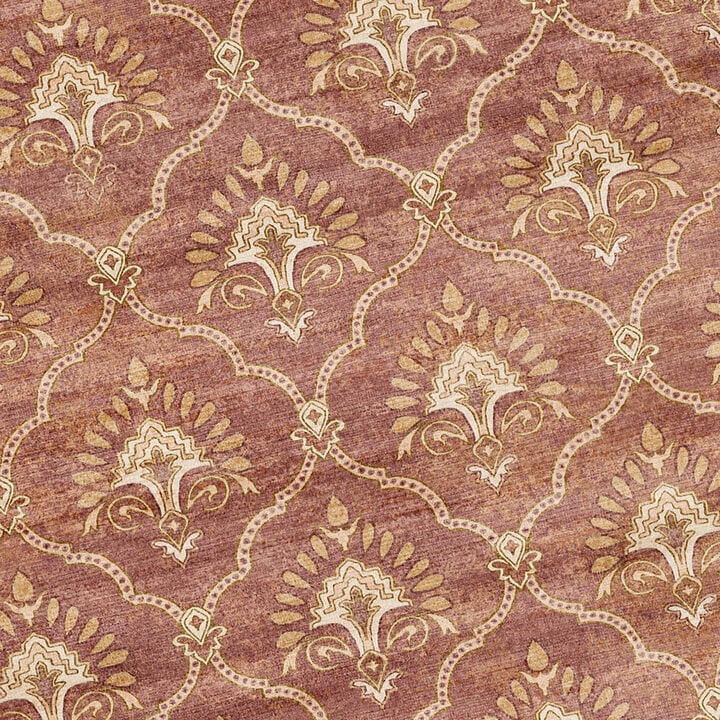 Teppich Vintage - Sage Grid Terracotta
