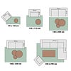 Teppich Vintage - Sage Grid Terracotta - thumbnail 5