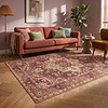 Teppich Vintage - Sage Medaillion Rot - thumbnail