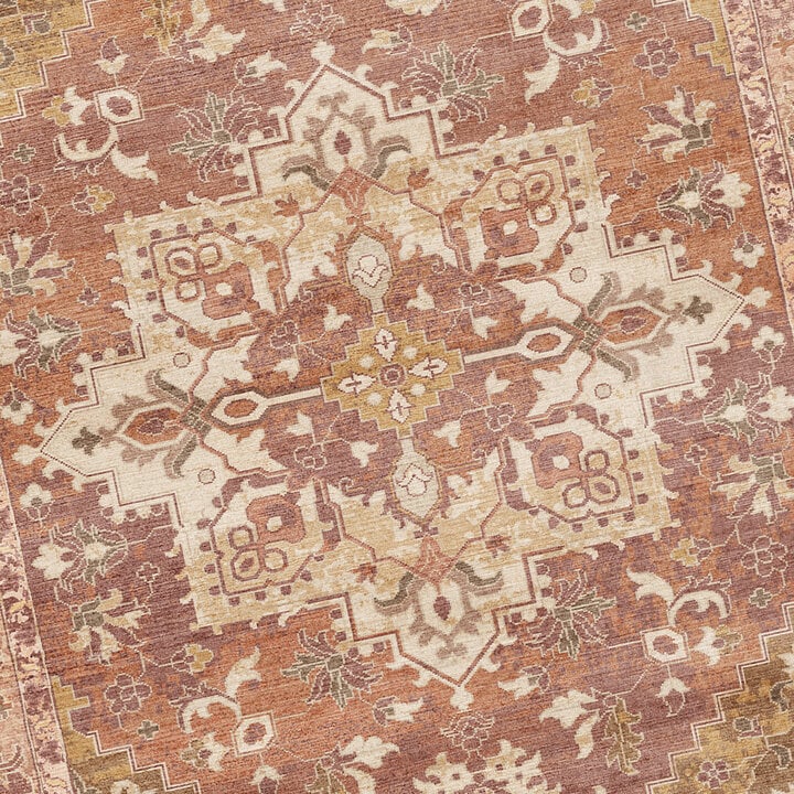Teppich Vintage - Sage Medaillion Terracotta