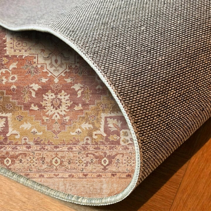 Teppich Vintage - Sage Medaillion Terracotta