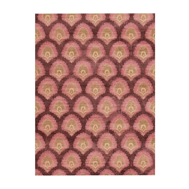 Teppich Vintage - Sage Pattern Rot