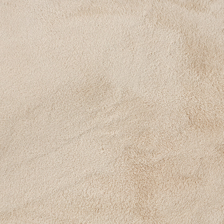 Waschbarer Teppich Rund - Puck Beige