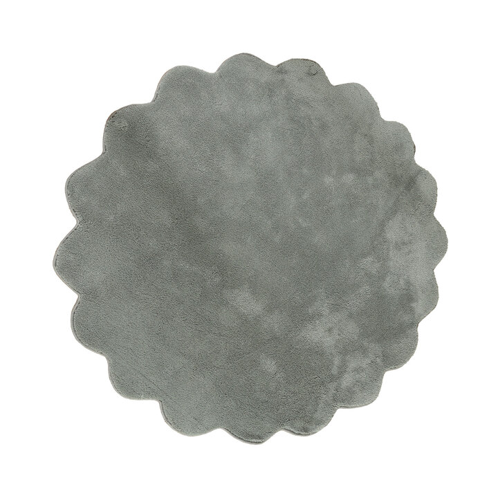 Waschbarer Teppich Rund - Puck Grün
