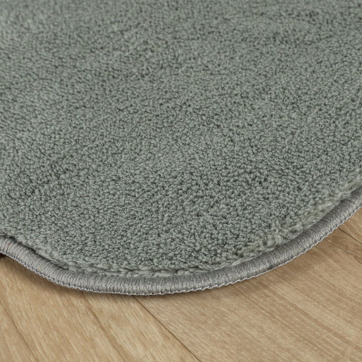 Waschbarer Teppich Rund - Puck Grün