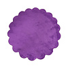 Waschbarer Teppich Rund - Puck Lila - thumbnail 1
