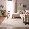 Flauschiger Teppich - Cozy Creme - thumbnail