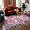 Teppich Vintage - Estate Medaillon Bordeaux Rot - thumbnail