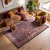 Orientteppich - Liva Herati Blau - thumbnail