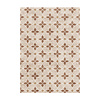 Geometrischer Outdoor Teppich - Mosaic Dot Terra - thumbnail 1