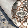 Geometrischer Outdoor Teppich - Mosaic Clover Grün - thumbnail 4