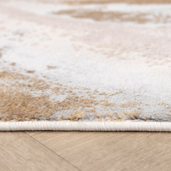Teppich Modern - Leonore Cotto Creme Braun