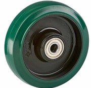 LIV SYSTEMS rueda + neumático elástico de goma Ø160 x W50mm para 350kg