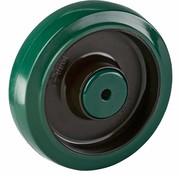 LIV SYSTEMS Kolo 125 mm, elastična guma, valjčni ležaj, izvrtina osi 12 mm, 200 kg