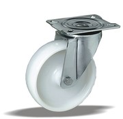 LIV SYSTEMS Rueda giratoria 150 mm, polipropileno, platina 135x110 mm, 250 kg