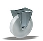 standardno fiksno kolo + trdno polipropilensko kolo Ø125 x W38mm Za  150kg Prod ID: 67006
