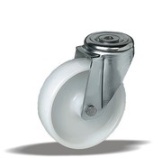LIV SYSTEMS Vrtljivo kolo 200 mm, polipropilen, pritrdilna luknja 12,5 mm, 250 kg
