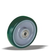 LIV SYSTEMS Transport wheel with injection-moulded polyurethane tread Ø200 x W50mm for 500kg