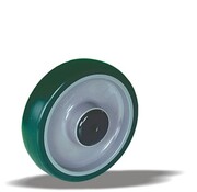 LIV SYSTEMS wheel only + injection-moulded polyurethane tread Ø160 x W50mm for 400kg