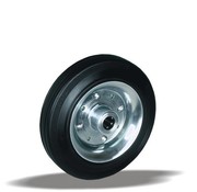 LIV SYSTEMS transport wheel + black rubber tread Ø250 x W65mm for 300kg