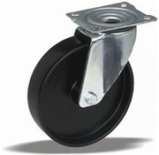 LIV SYSTEMS Vrtljivo kolo 80 mm, poliamid, valjčni ležaj, plošča 105x85 mm, 150 kg