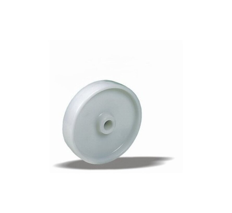 wheel only + solid polyamide wheel Ø200 x W40mm for 450kg Prod ID: 32884
