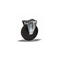 standard Fixed  castor + solid polyamide wheel Ø125 x W38mm for  250kg Prod ID: 66995