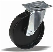 LIV SYSTEMS Kółko obrotowe 125 mm, polipropylen, płyta 105x85 mm, 150 kg