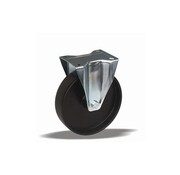 LIV SYSTEMS Roulette fixe 80 mm, polypropylène, platine 105x85 mm, 100 kg
