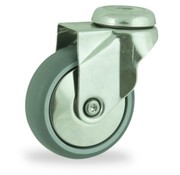 LIV SYSTEMS Ruota girevole 100 mm per collettività, 70 kg