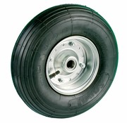 LIV SYSTEMS Rueda 350 mm, neumático, cojinete liso, agujero del eje 25 mm, 150 kg