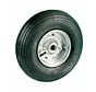 Ruota singola 350 mm, pneumatico, boccola, foro asse 25 mm, 150 kg, Art. 2-283
