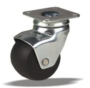 LIV SYSTEMS Vrtljivo kolo 45 mm za pohištvo, polipropilen, plošča 42x42 mm, 50 kg