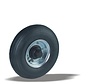 wheel only + black rubber tread Ø350 x W100mm for 300kg Prod ID: 22899