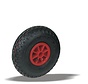 za neravna tla  kolo + črna pnevmatika Ø260 x W85mm Za  150kg Prod ID: 64107