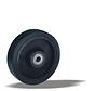 lourde charge roue + pneu en caoutchouc noir Ø200 x W50mm pour 600kg Prod ID: 42513