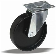 LIV SYSTEMS Vrtljivo kolo 80 mm, poliamid, valjčni ležaj, plošča 105x85 mm, 150 kg