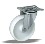 LIV SYSTEMS Ruota girevole 200 mm per carichi pesanti, poliammide, boccola, 500 kg