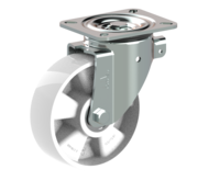 LIV SYSTEMS Schwerlast-Lenkrolle 160 mm, Polyamid, Platte 140x110 mm, 400 kg