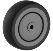 LIV SYSTEMS Roue 100 mm pour collectivités, polypropylène, alésage 8,3 mm, 85 kg