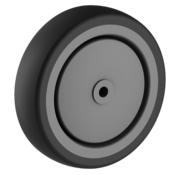 LIV SYSTEMS Ruota singola 125 mm per collettività, polipropilene, 100 kg