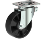 heavy duty Swivel castor + solid polyamide wheel Ø160 x W50mm for  400kg Prod ID: 55381