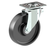 LIV SYSTEMS Rueda giratoria 200 mm para cargas pesadas, 800 kg